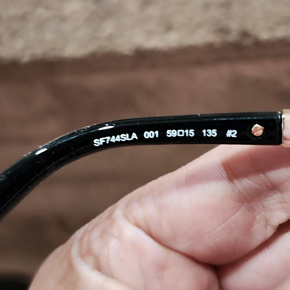 Salvatore Ferragamo Butterfly Sunglasses(SF744SLA) With Case 59MM - Picture 9 of 17